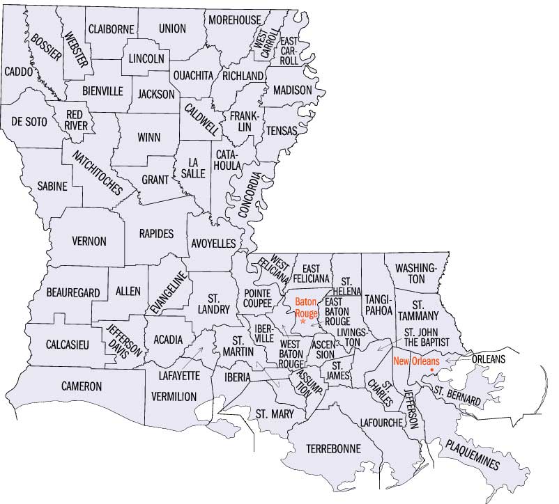 Map-Louisiana-Counties
